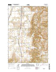 Amity 2014 topographic map thumbnail