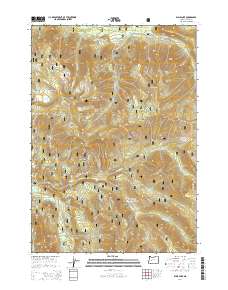 Blair Lake 2014 topographic map thumbnail