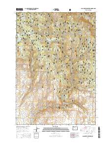 Balm Creek Reservoir 2014 topographic map thumbnail