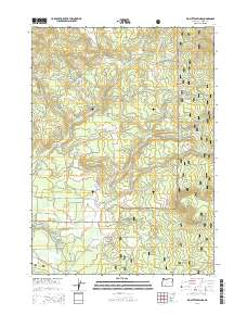 Big Butte Springs 2014 topographic map thumbnail