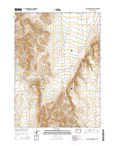 Battle Creek Ranch 2014 topographic map thumbnail