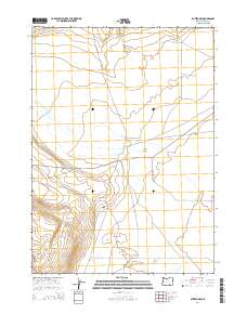 Blitzen NW 2014 topographic map thumbnail