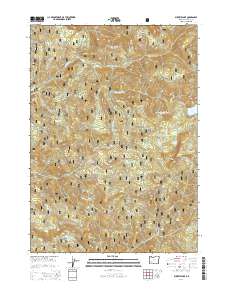 Buckeye Lake 2014 topographic map thumbnail