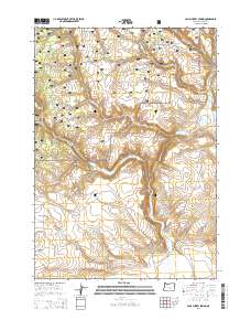 Camp Currey Spring 2014 topographic map thumbnail