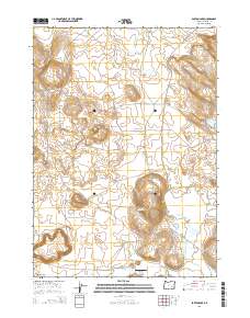 Barton Lake 2014 topographic map thumbnail