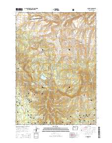 Antone 2014 topographic map thumbnail