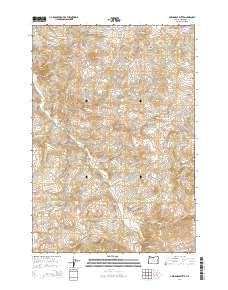 Axehandle Butte 2014 topographic map thumbnail