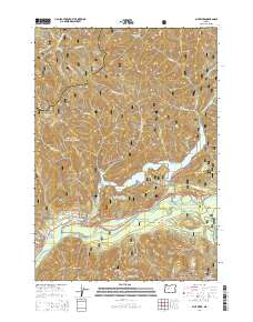 Blue River 2014 topographic map thumbnail