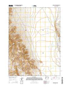 Boghole Spring 2014 topographic map thumbnail