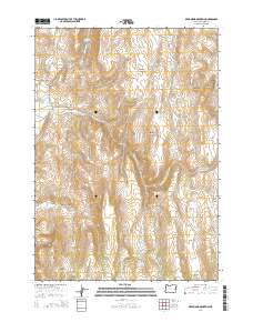 De Armond Mountain 2014 topographic map thumbnail