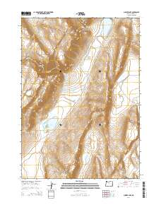 Juniper Lake 2014 topographic map thumbnail