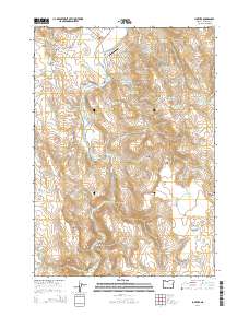 Juntura 2014 topographic map thumbnail