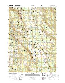 Location Butte 2014 topographic map thumbnail