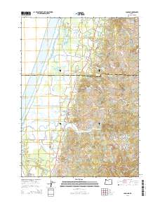 Langlois 2014 topographic map thumbnail