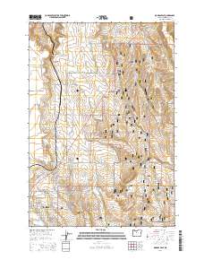 Madras East 2014 topographic map thumbnail