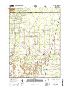 Masten Butte 2014 topographic map thumbnail