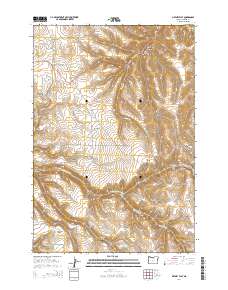 Matney Flat 2014 topographic map thumbnail