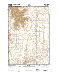 Grass Valley 2014 topographic map thumbnail