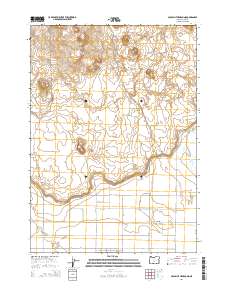 Crack In The Ground 2014 topographic map thumbnail