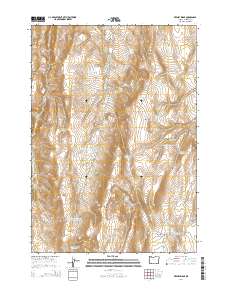 Keeney Ridge 2014 topographic map thumbnail