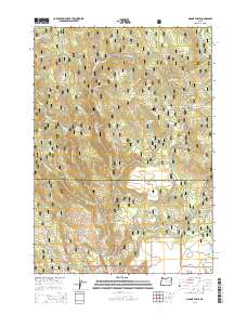 Magpie Table 2014 topographic map thumbnail