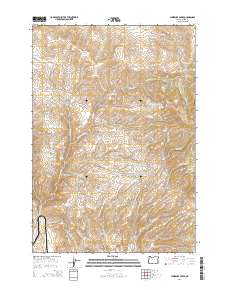 Lawrence Creek 2014 topographic map thumbnail