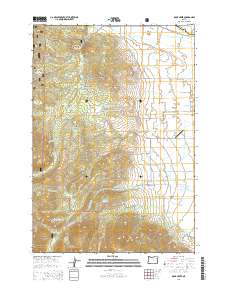 Rock Creek 2014 topographic map thumbnail