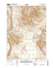 Poverty Basin North 2014 topographic map thumbnail