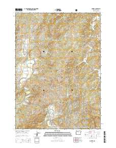 Powers 2014 topographic map thumbnail