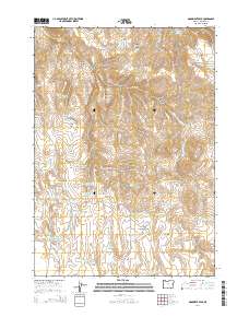Monument Peak 2014 topographic map thumbnail