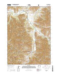 Ruch 2014 topographic map thumbnail