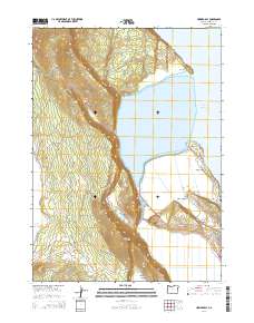 Howard Bay 2014 topographic map thumbnail