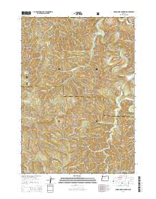 Roman Nose Mountain 2014 topographic map thumbnail