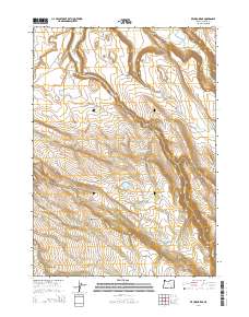 Krumbo Ridge 2014 topographic map thumbnail