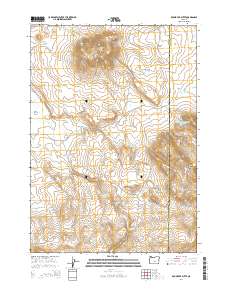 Round Top Butte 2014 topographic map thumbnail