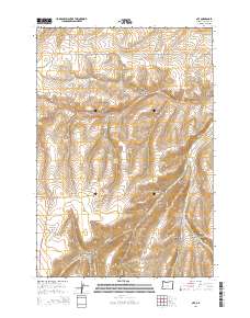 Nye 2014 topographic map thumbnail