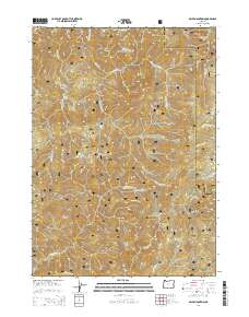 Ophir Mountain 2014 topographic map thumbnail