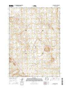 Palomino Lake 2014 topographic map thumbnail