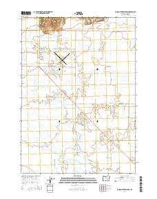 Poison Creek Slough 2014 topographic map thumbnail