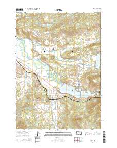 Lowell 2014 topographic map thumbnail
