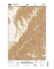 Paradise 2014 topographic map thumbnail