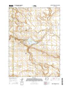 Murphy Waterholes NE 2014 topographic map thumbnail