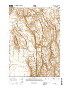 Locust Butte 2014 topographic map thumbnail