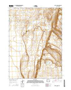 Rocky Canyon 2014 topographic map thumbnail