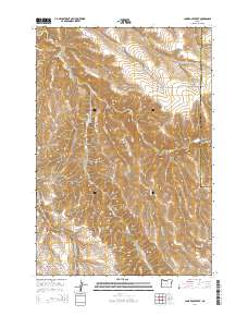 Lone Rock Creek 2014 topographic map thumbnail
