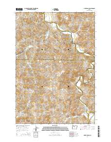 Muddy Ranch 2014 topographic map thumbnail