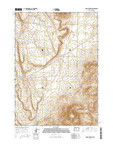 Horse Mountain 2014 topographic map thumbnail