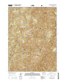Horse Sign Butte 2014 topographic map thumbnail