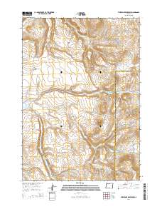 Twelvemile Reservoir 2014 topographic map thumbnail