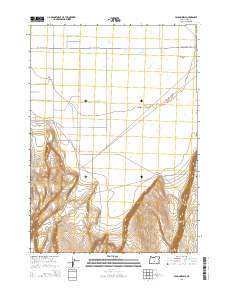 Vaughn Well 2014 topographic map thumbnail